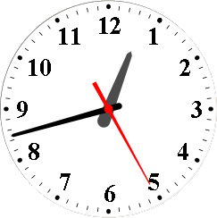 clock modern